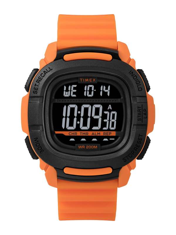Timex orange shop
