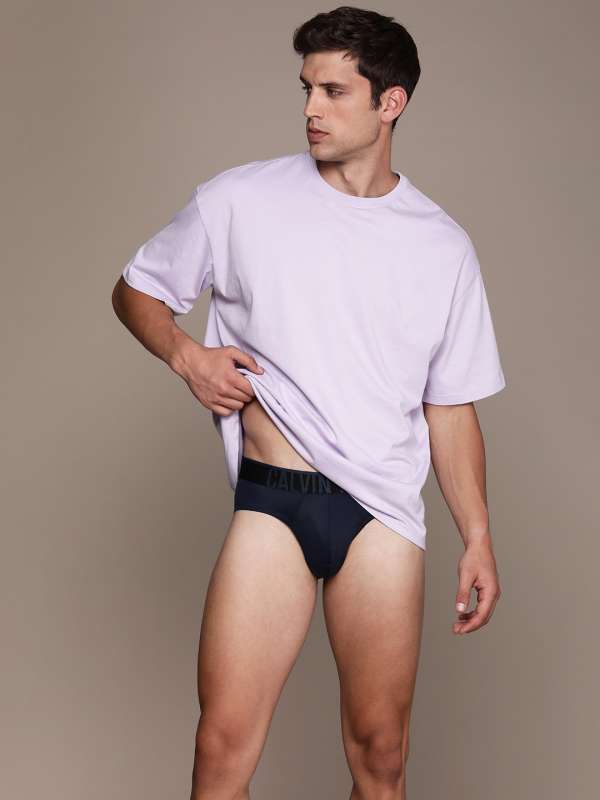 Calvin Klein Underwear Navy Blue Brief - Buy Calvin Klein Underwear Navy  Blue Brief online in India