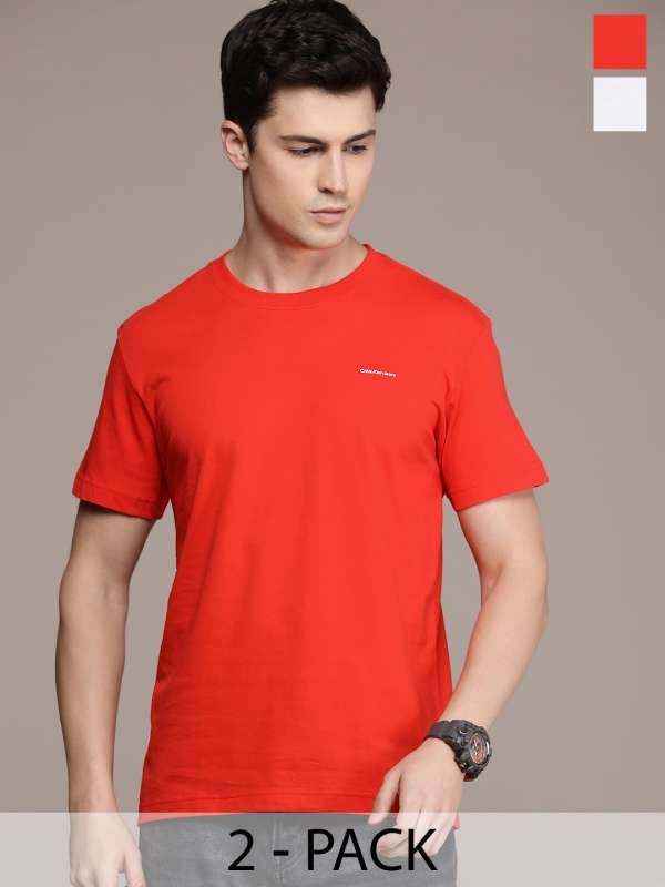 Calvin Klein Red Tshirts - Buy Calvin Klein Red Tshirts online in India