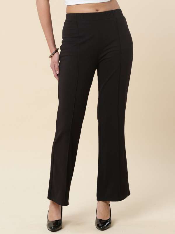 Button Up Pleated Wide Leg Pants