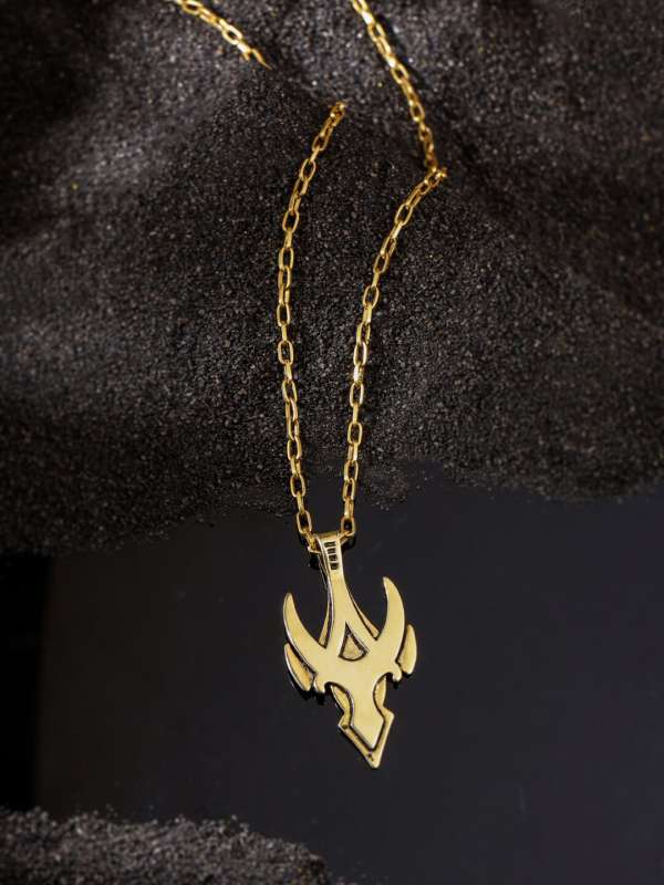 Gold Pendants For Men Buy Gold Pendants For Men Online in India