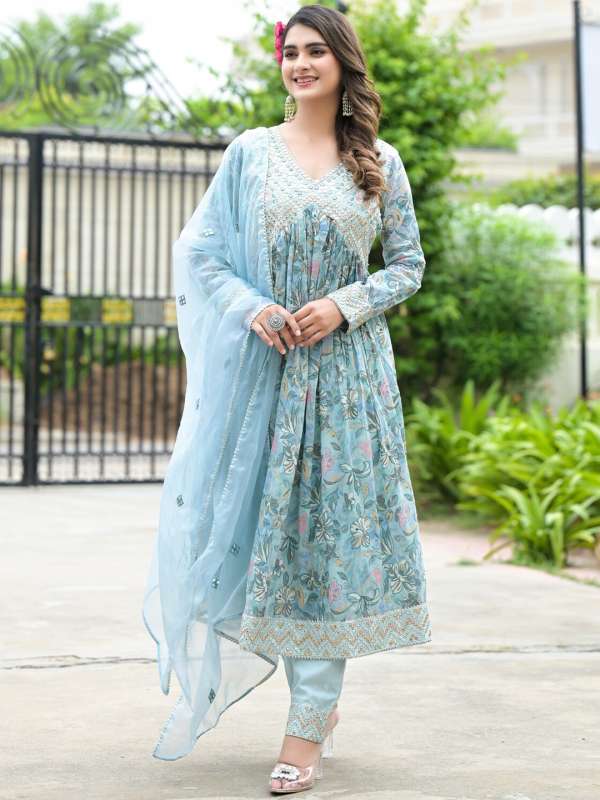 Myntra kurti set party wear 2025