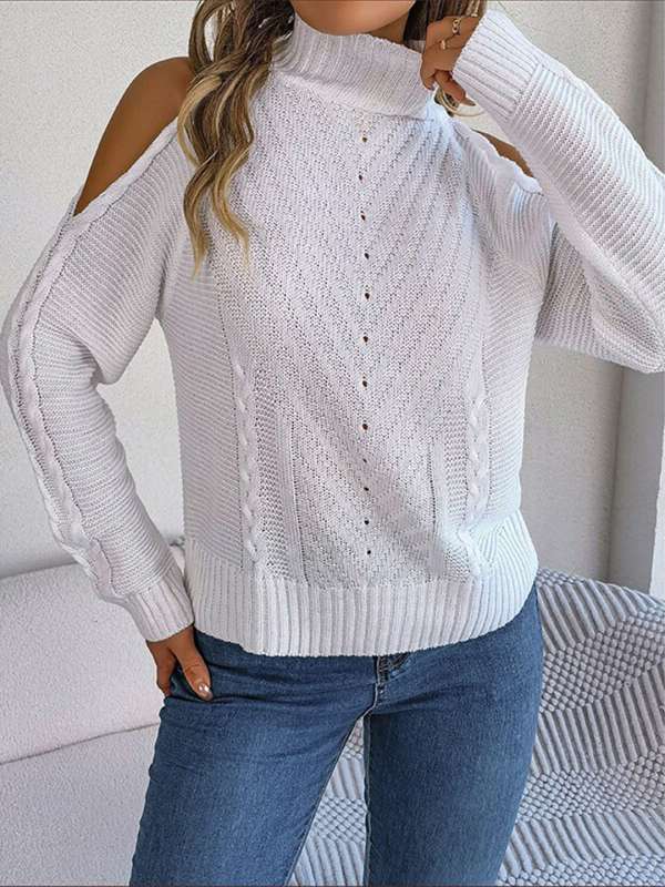 White sweater cheap 2025