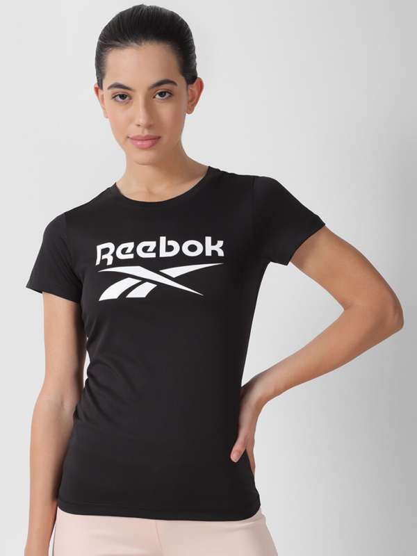 Reebok t-shirts women's outlet