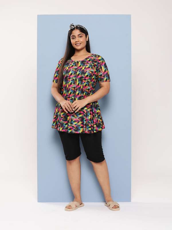 Buy Plus Curvves Size Floral Tankini Swimsuit - 5XL Online at Best Prices  in India - JioMart.