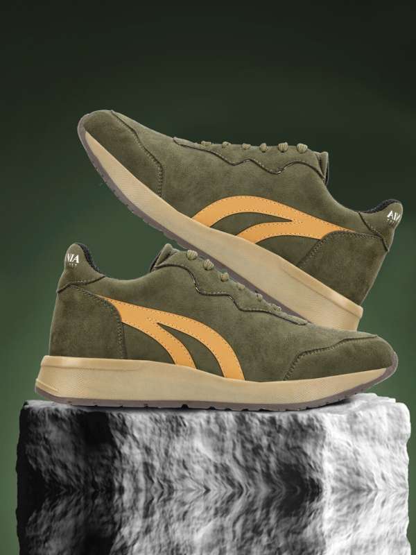 Leather outlet shoes myntra