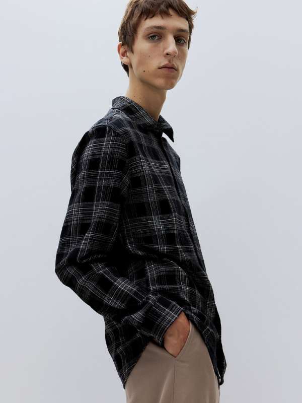 H&m men shirt online