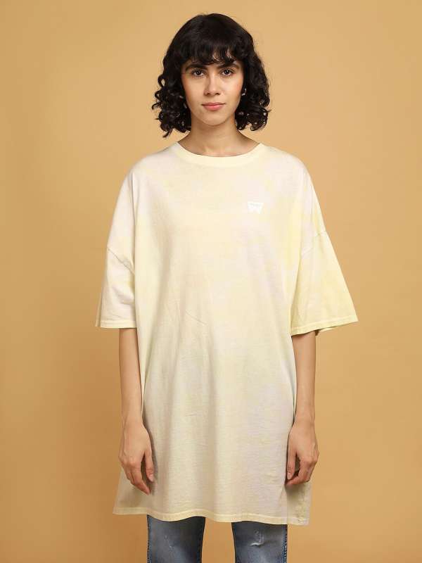 Longline t shirt dress store