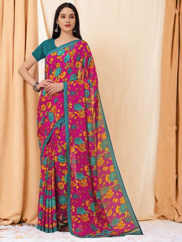 Buy Georgette Saree Below 500 online in India