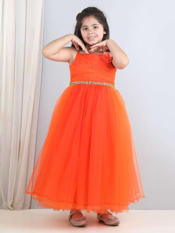Kids Orange Dress Buy Kids Orange Dress online in India
