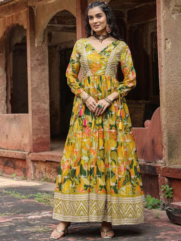 Myntra online online shopping long frocks