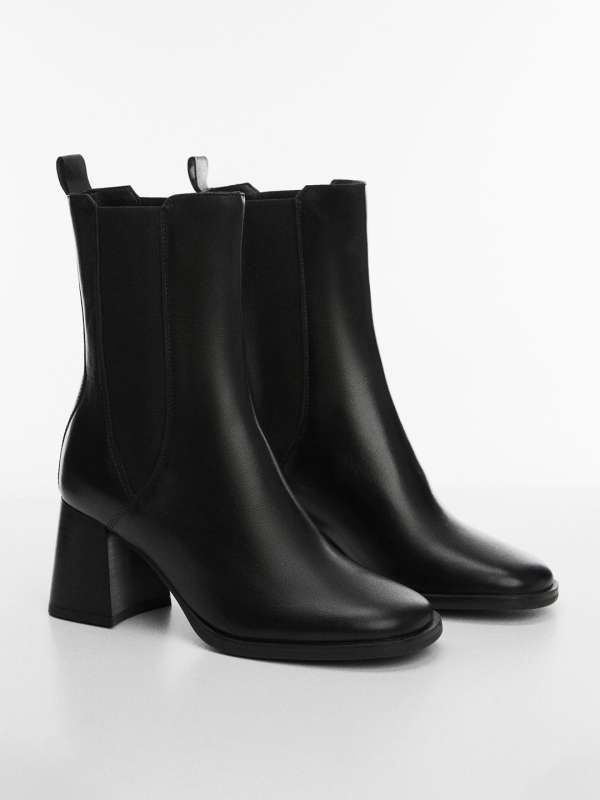 Mango online black boots
