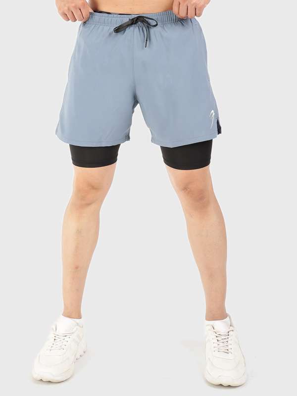 Skinny running cheap shorts