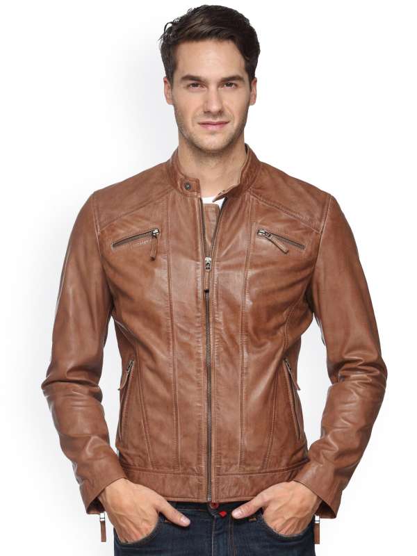 Indian leather jacket best sale brands