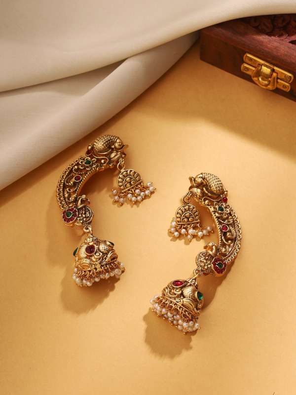Buy Peacock Earrings Online in India Myntra