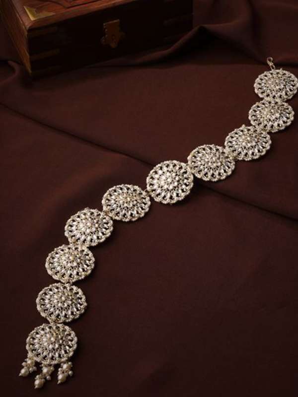 White Maang Tikka Buy White Maang Tikka online in India