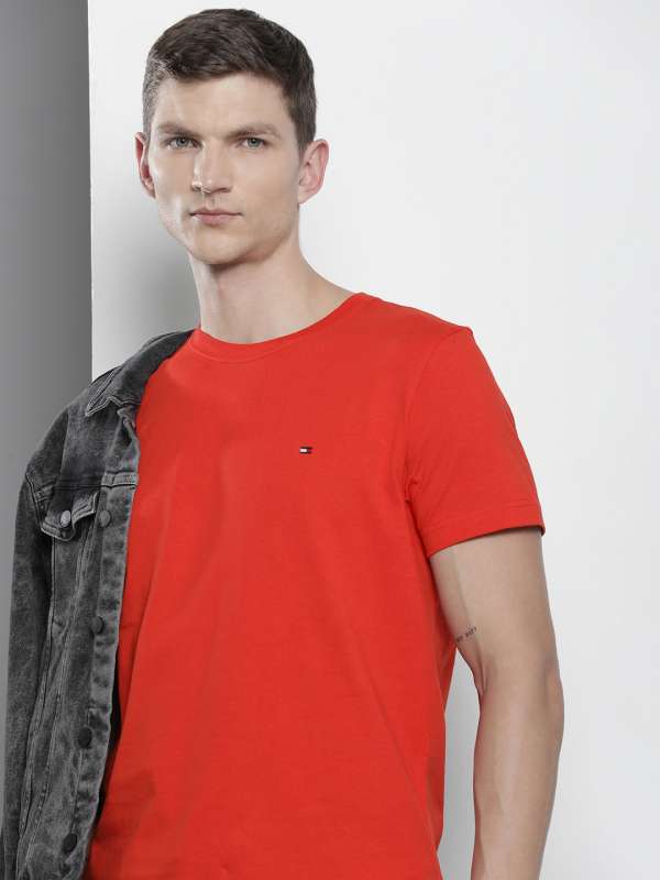 Tommy Hilfiger Tshirts Red Shirt Buy Tommy Hilfiger Tshirts Red