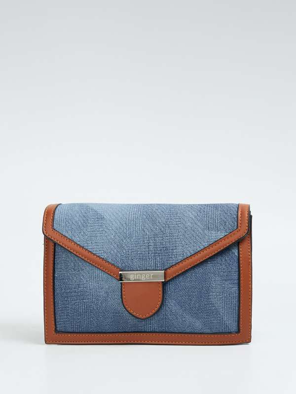 Buy Blue Handbags for Women by Ginger by Lifestyle Online