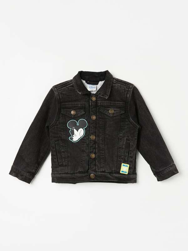 Baby boy deals black jean jacket