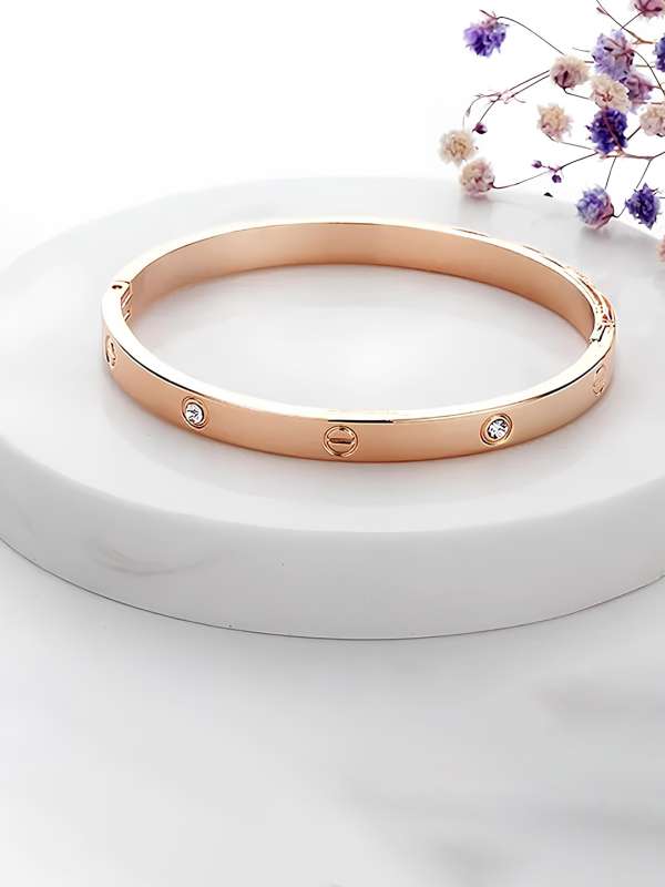 Rose gold kada discount