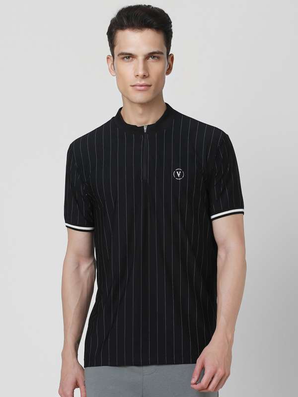 Mock Collar Tshirts Buy Mock Collar Tshirts online in India