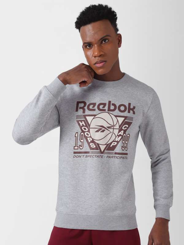 Fitness Apparel Men Reebok Sweatshirts Buy Fitness Apparel Men