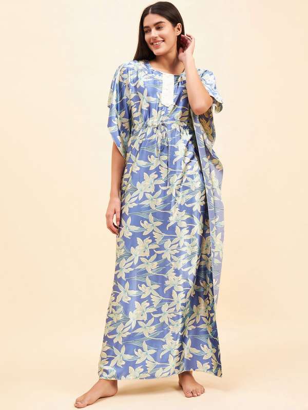 Kaftan best sale nighty myntra