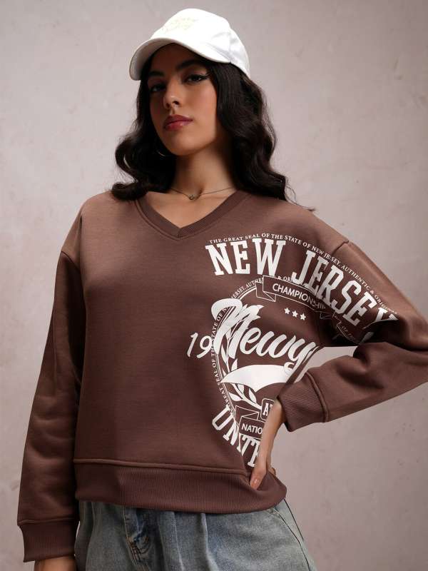 Varsity sweatshirt womens discount