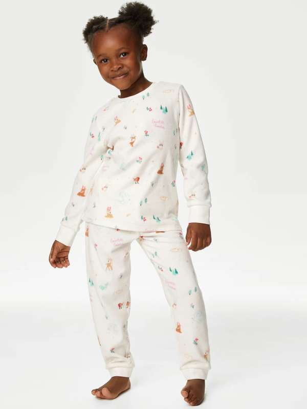 Fleece night suits 2025 marks and spencer