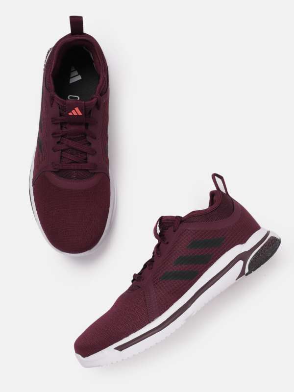 Maroon online addidas shoes