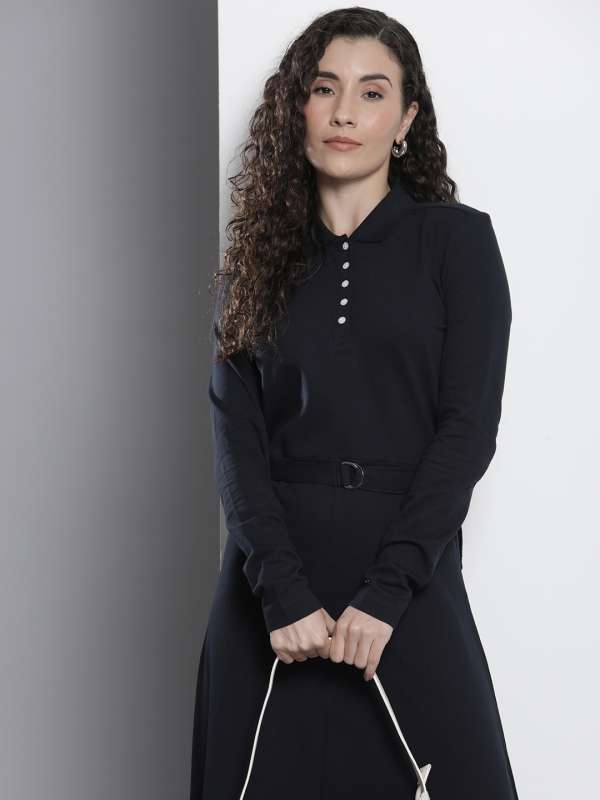 Tommy hilfiger deals long sleeve dresses