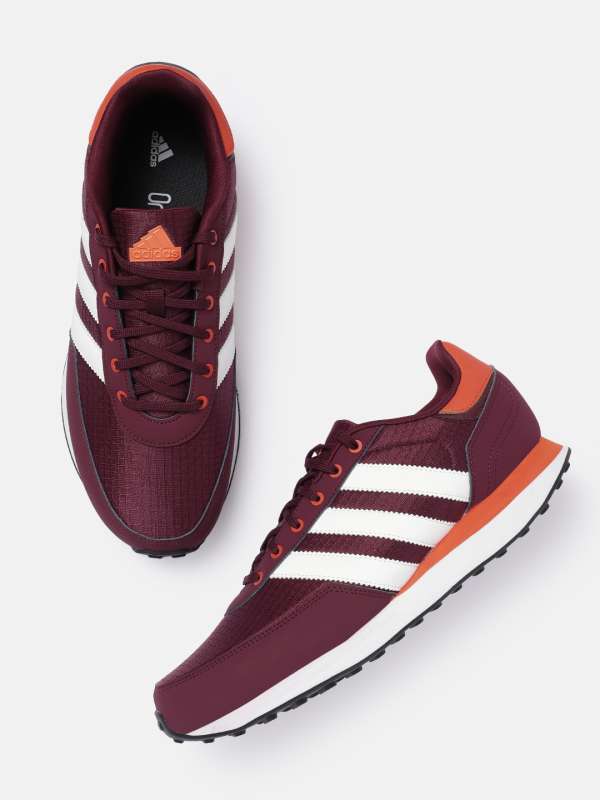 Adidas maroon shoes mens hotsell