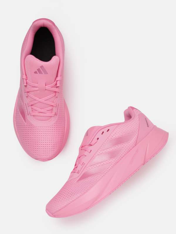 Adidas shoes pink and grey discount