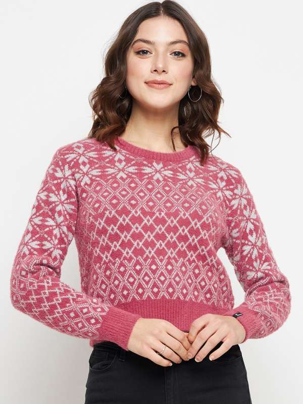 Party wear cheap ladies sweater