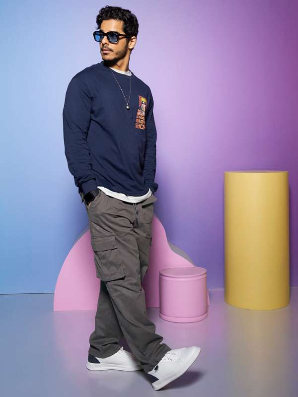 Cargo pants online clearance myntra