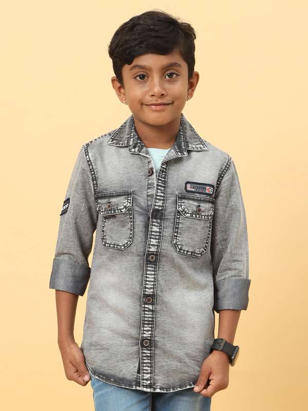 Jeans shirt shop for boys