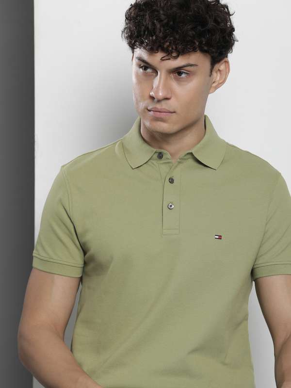 Tommy Hilfiger Olive Tshirts Buy Tommy Hilfiger Olive Tshirts