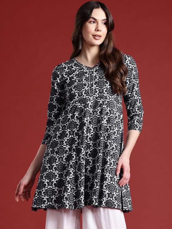 All About You Synthetic Kurtas Buy All About You Synthetic Kurtas online in India
