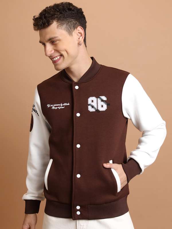 Half sleeve jackets discount for mens myntra