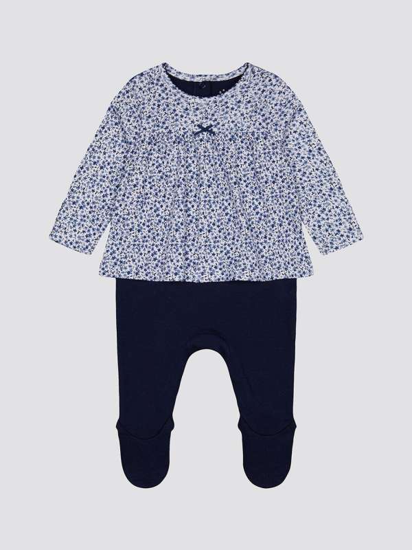 Mothercare baby 2025 girl sleepsuits
