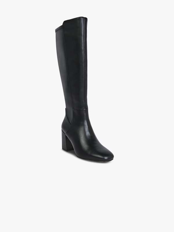 Aldo long sales black boots