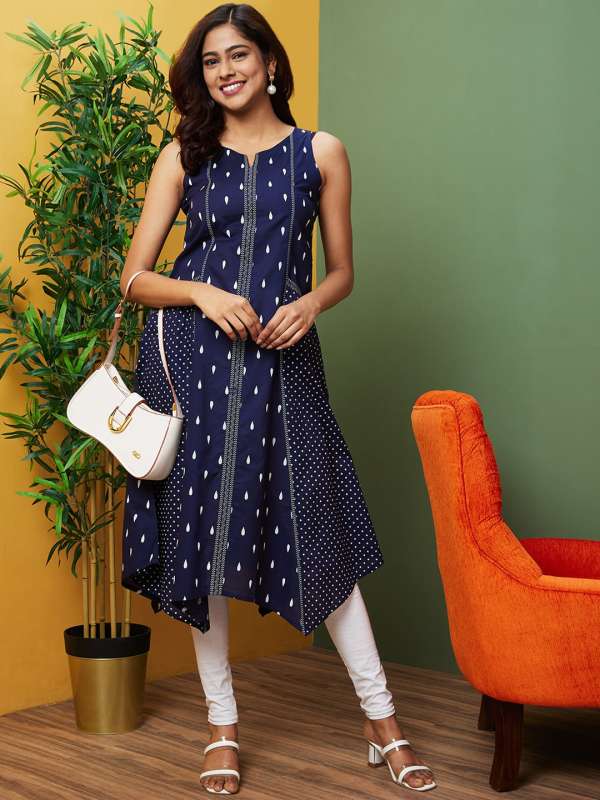 Asymmetric kurti online top