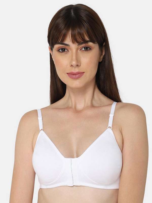 Buy online Green Solid Sports Bra from lingerie for Women by Mod
