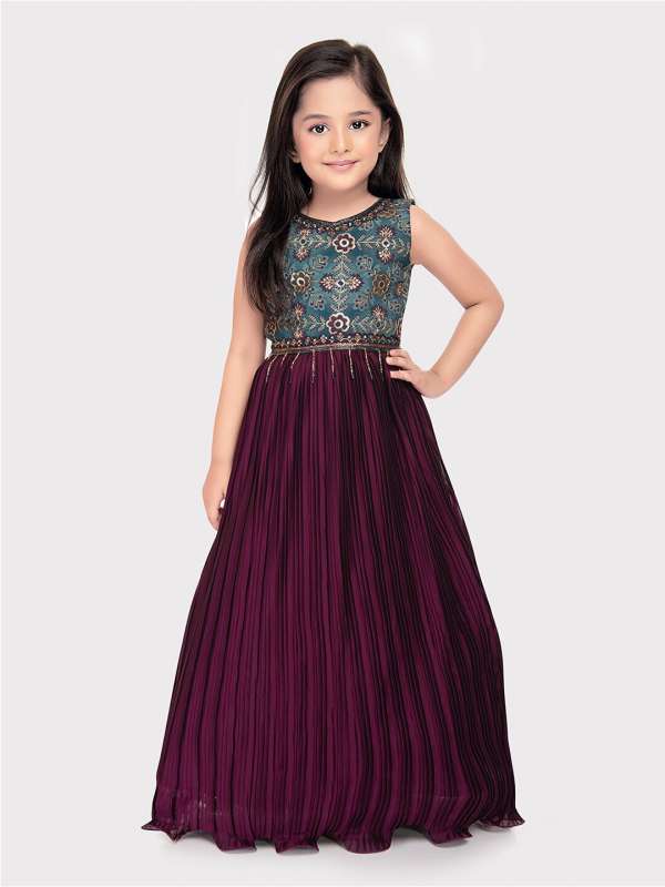Myntra girls hot sale gown