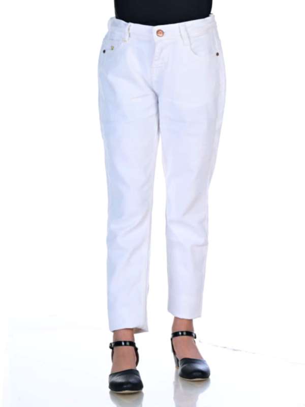 Buy White Jeans For Girls Online in India
