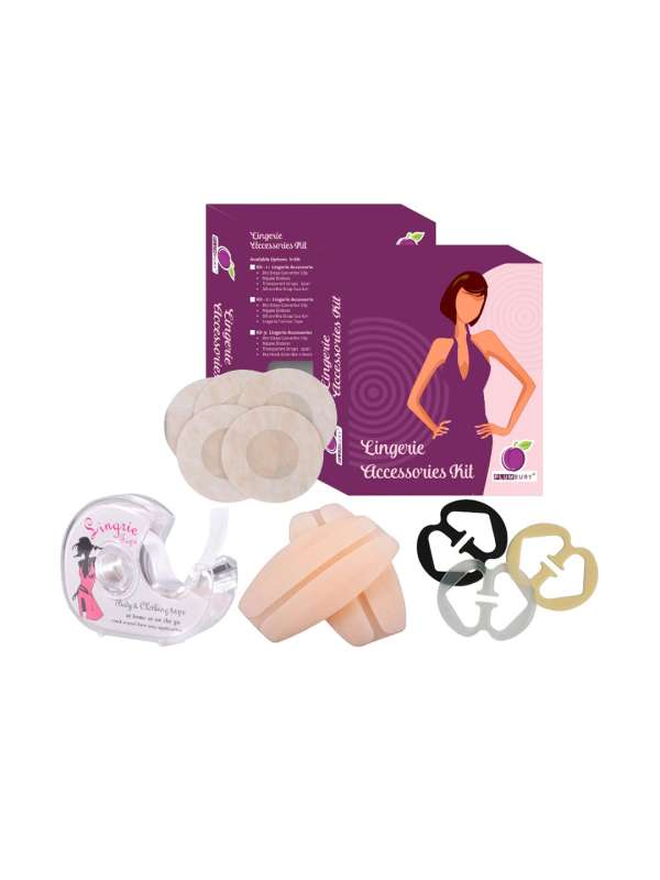PLUMBURY® Lingerie Accessories For Women Pack Includes Bra Strap