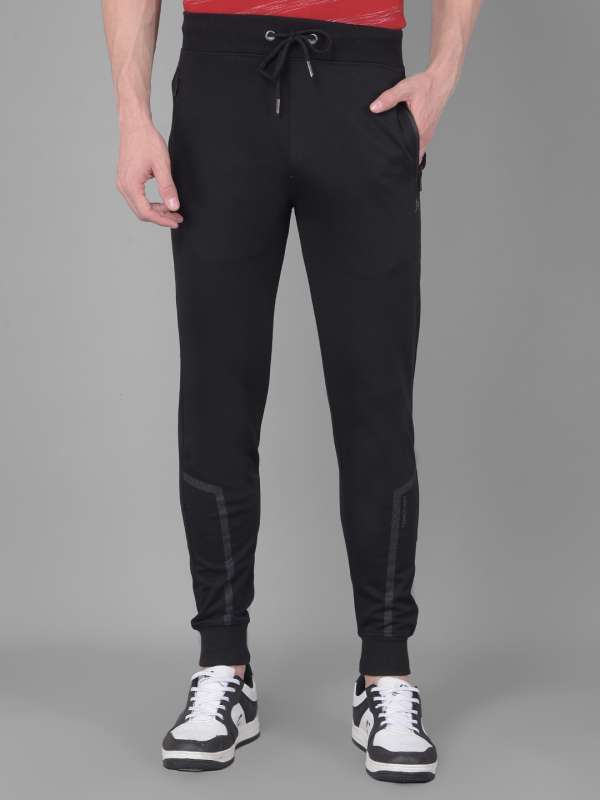 Elegant Black Solid Cotton Blend Joggers For Men, Joggers for Men, Men Joggers  Sweatpants, मेंस जॉगर पैंट - PureFashion India
