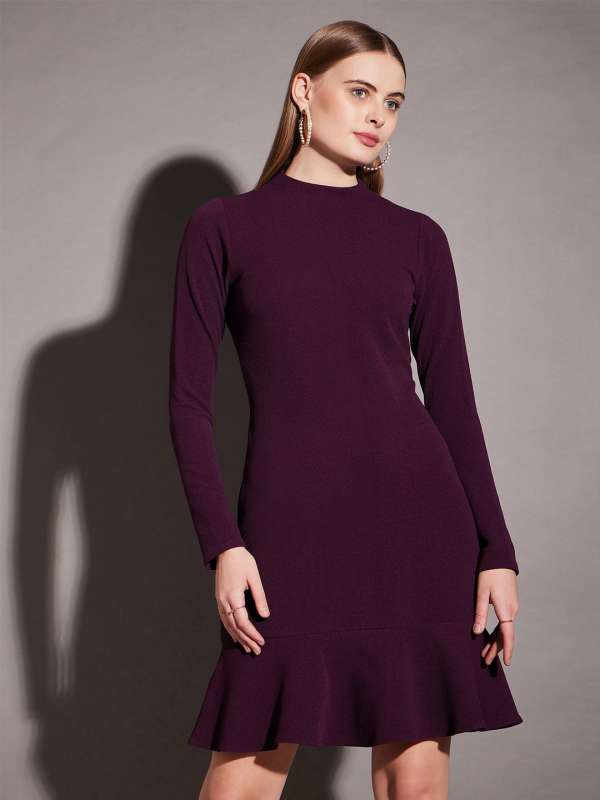 Madame Purple Sheath Dress