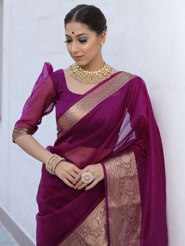 Best 2024 organza sarees