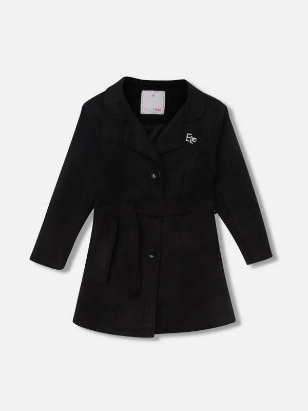 Older girls black coat store